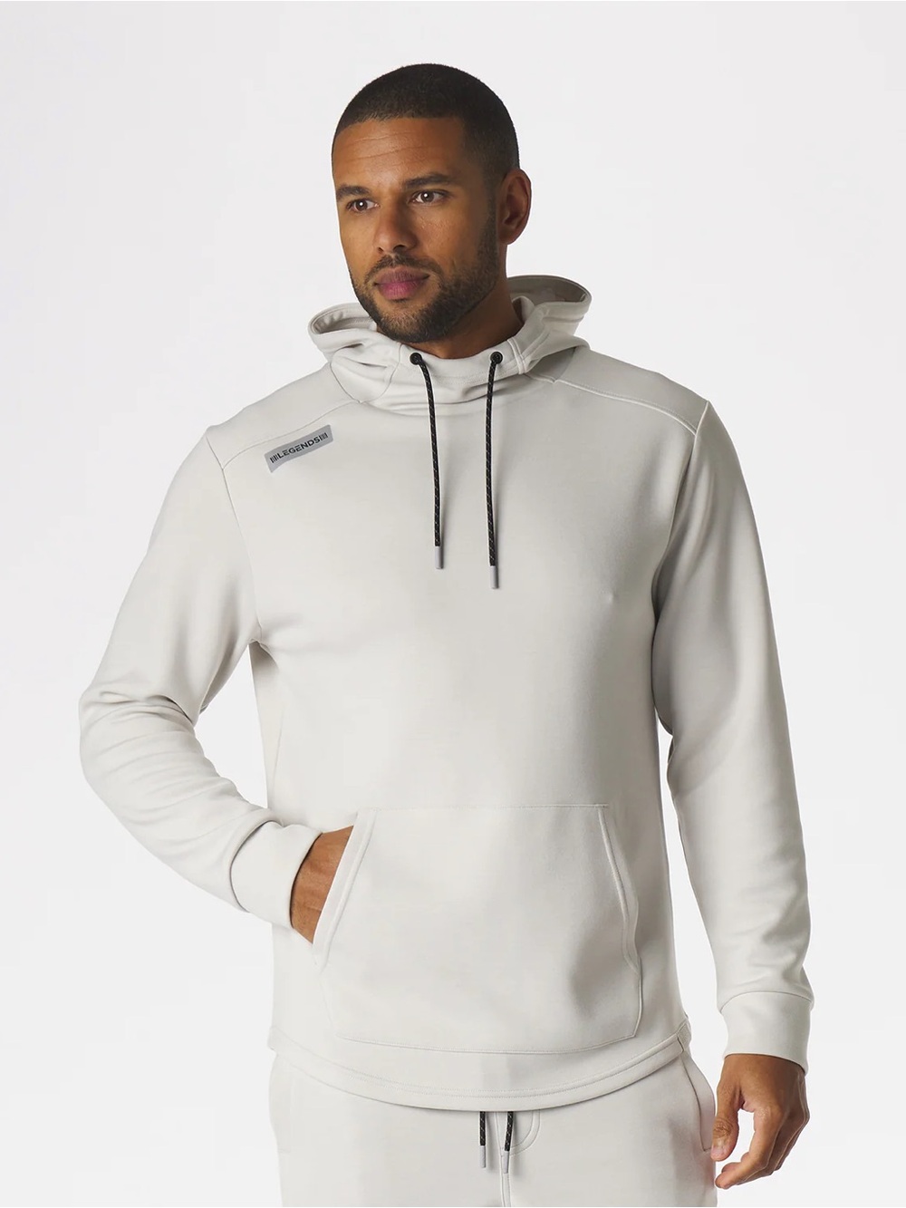 Legends Light Gray Hawthorne Tech Hoodie